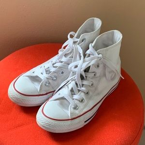 White High Top Converse